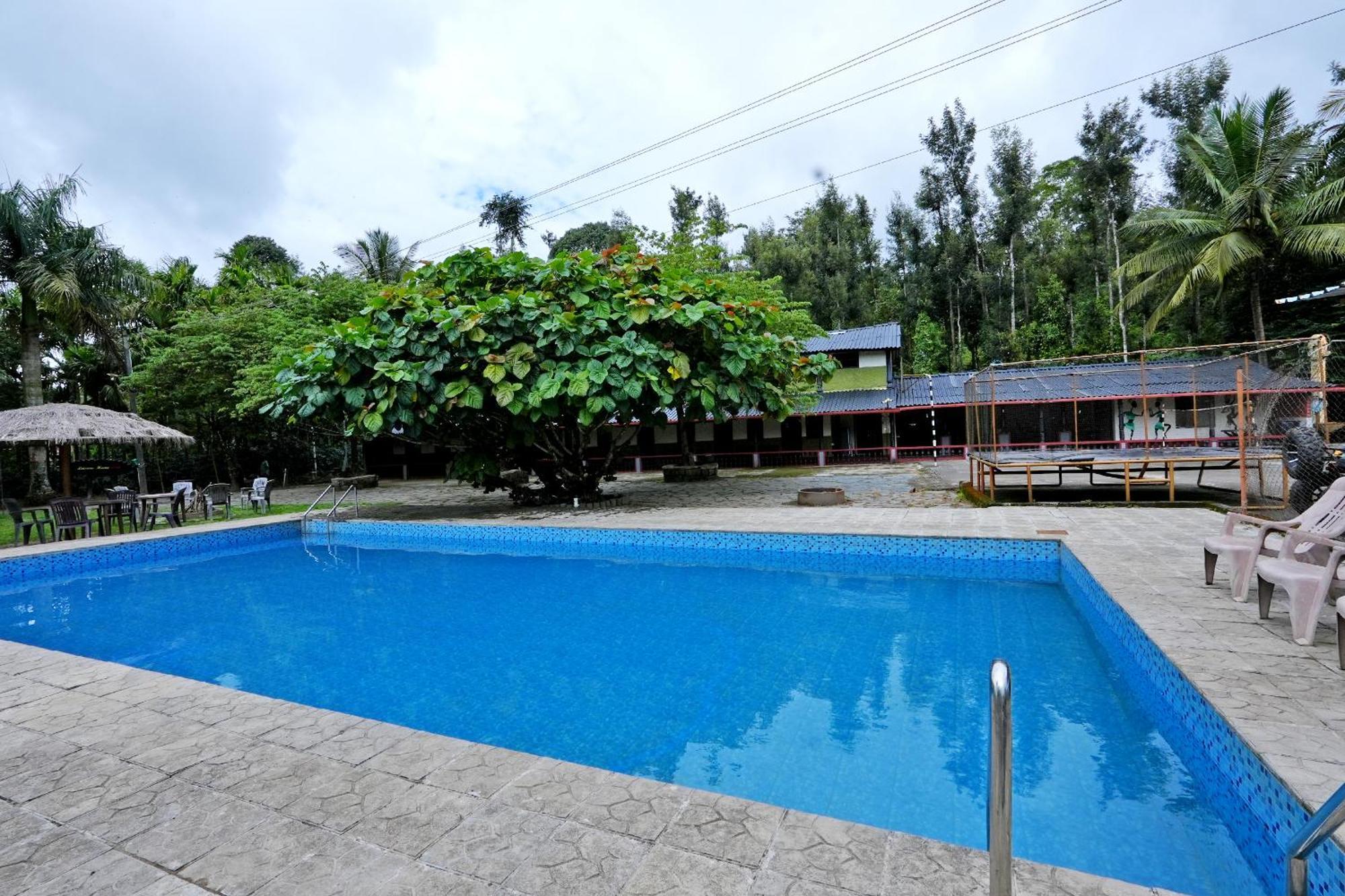 Leisure Homestay - Pool, Boating, Zipline, Home Food, Estate Chikmagalūr 외부 사진