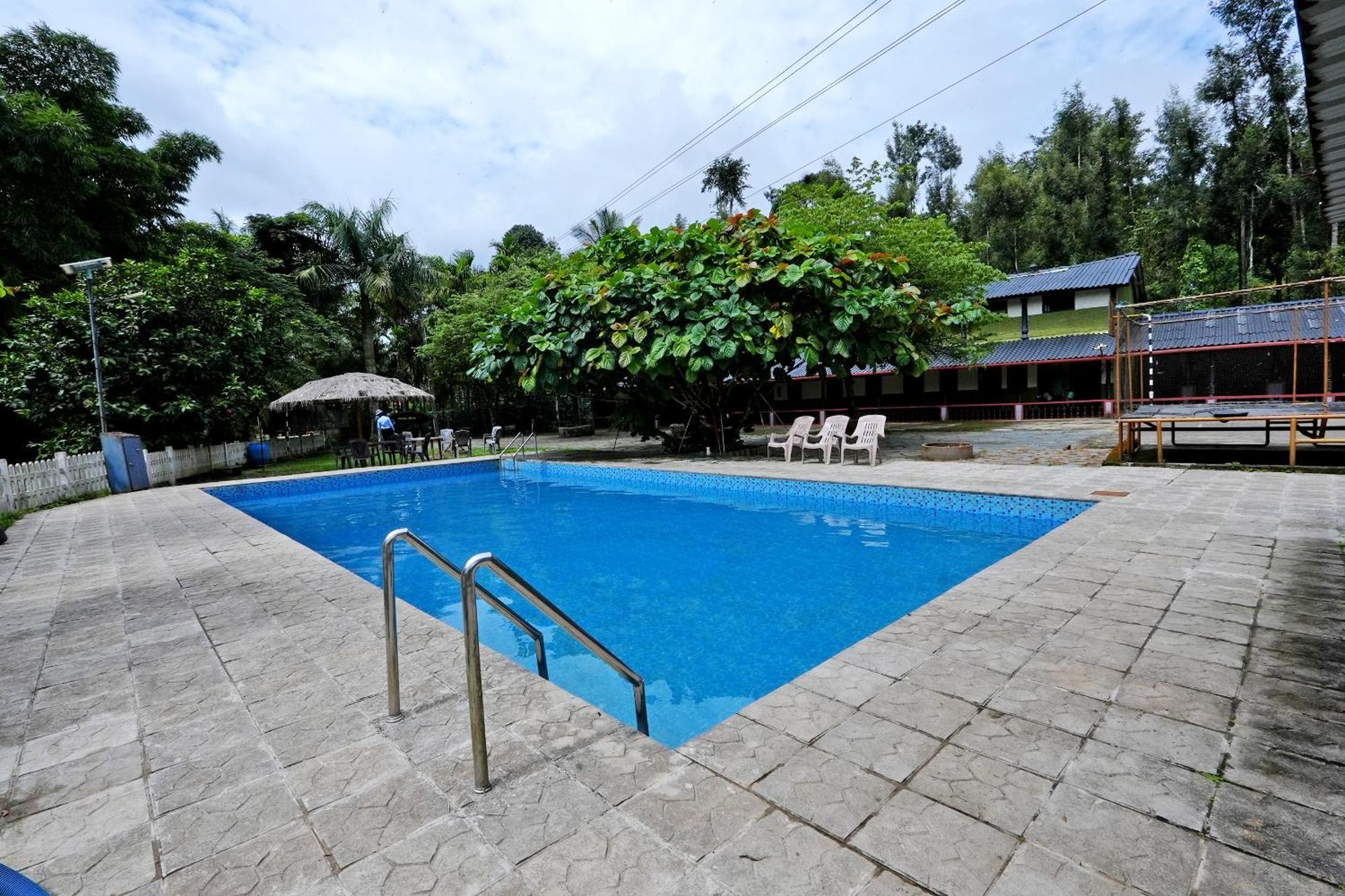 Leisure Homestay - Pool, Boating, Zipline, Home Food, Estate Chikmagalūr 외부 사진